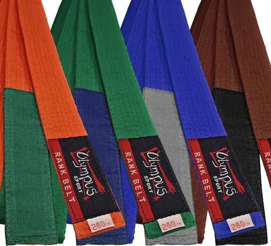 Olympus Combat Ju-jitsu Kampfsportgürtel Zweifarbige Grüne Blaue
