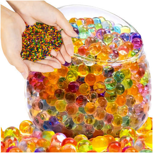 Set Mărgele Hidrogel Zola Multicolore Expandabile În Apă Biodegradabile Diametru 3mm 20x5 G