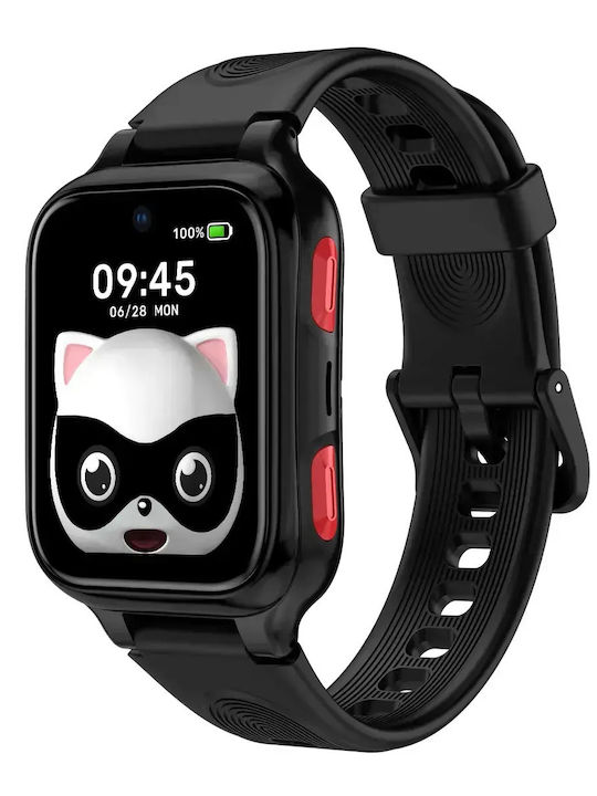 Παιδικό Smartwatch 4G με GPS & Κάμερα Μαύρο