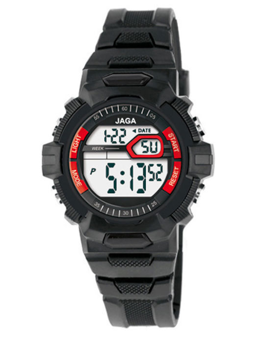 Jaga Дигитален Мъжки Часовник 40mm На Батерия с...