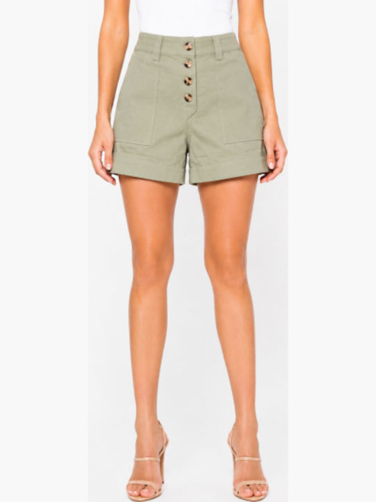 Women's Shorts Khaki SC-PS24-1040-26SO-Khaki