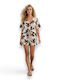 Women's Set with Brown Bermudas