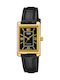Casio Collection Womens Watch 21mm Battery With Black Leather Strap