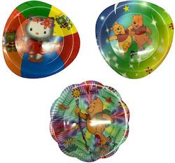 Комплект Плочи Winnie Pooh Hello Kitty 3 Бройки Меламин Триъгълна Извита Форма Многоцветен 20 Х 20 См Комплект Плочи Winnie Pooh Hello Kitty 3 Бройки Меламин Триъгълна Извита Форма Многоцветен 20 Х 20 См