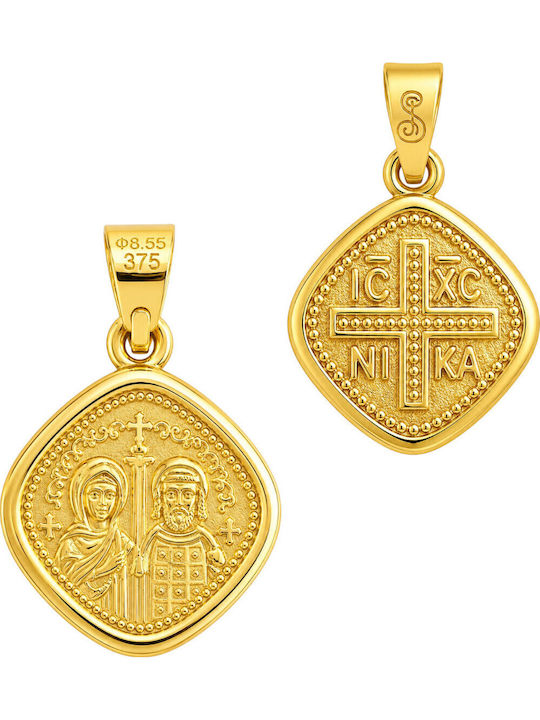 Senzio Belibasakis Charm Talisman din Aur 9K