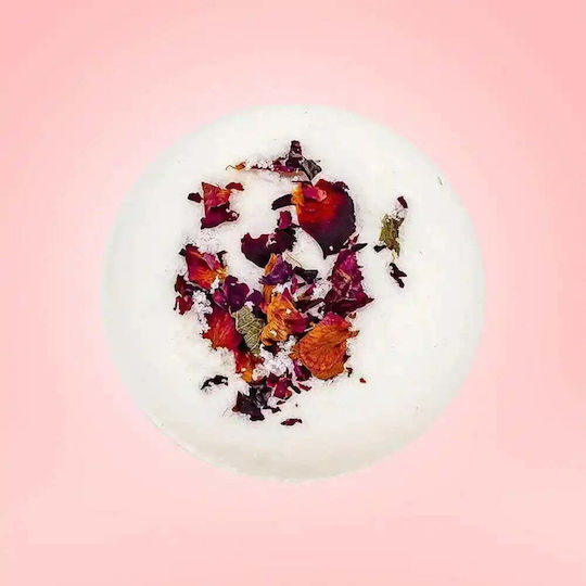 Badebomben Rose Mit Kokosnuss-Und Mandelöl 115gr