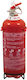 Pyronick Tragbarer Feuerlöscher Trockenchemikalien 2kg