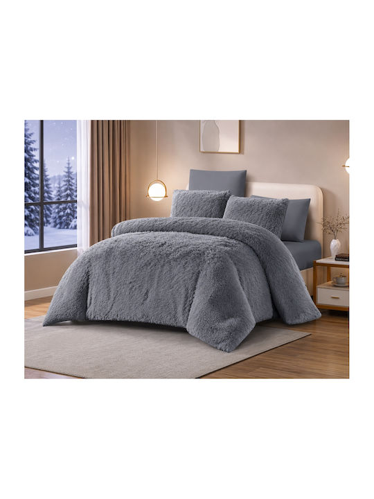 Alpha-Market Κουβερτοπάπλωμα Σετ Υπέρδιπλο 240x220εκ. 300 300 GSM