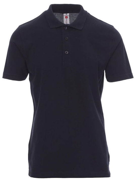 Payper Herren Werbebekleidung Kurzärmeliges T-Shirt Marineblau