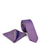 Legend Accessories Legend Accessories Herren Krawatte Mit Gedrucktem Muster In Flieder Farbe