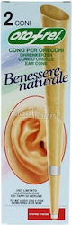 Botanica Cerumina Reinigungskegel für Ohren 2 Stück