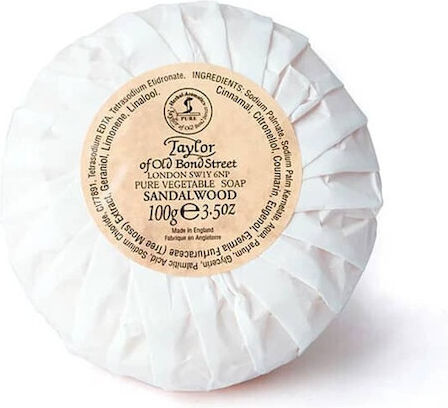 Taylor of Old Bond Street Sandalwood Soap Bar 100gr