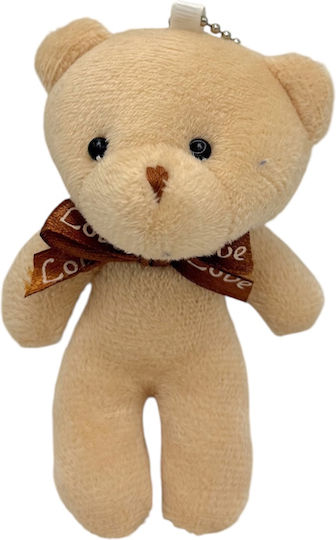 Ivory Plush Hanging Teddy Bear Ideal Baptism Wedding Favors Materials