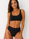 Set Bikini Μπουστάκι Μαυρο