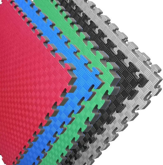 Olympus Sport 73280233.Enamege8os.Blue.Red Gym Puzzle Mat Double Sided Red/Blue 100x100x2.5cm 1pc