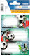 Herma Street Soccer Ετικέτες Τετραδίων 9τμχ