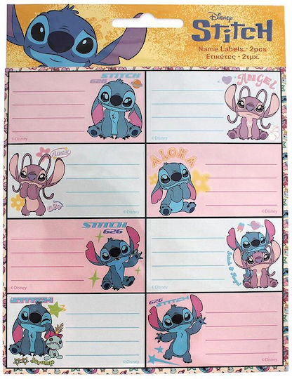 Gim Stitch Etichete Pentru Caiete 64 Bucăți
