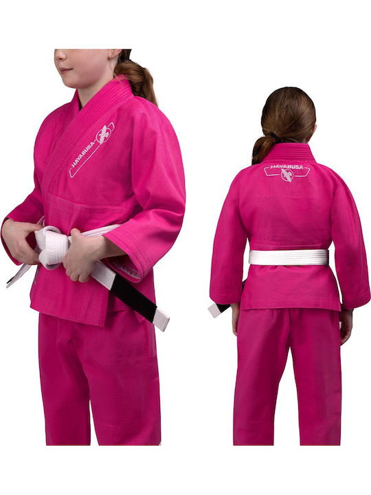 Hayabusa Παιδική Στολή Brazilian Jiu Jitsu Ροζ
