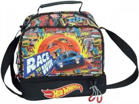 Gim Hot Wheels Kinder Lunchtasche Isolierte 4.5 Liter Mehrfarbige Hot Wheels 20x15x21cm