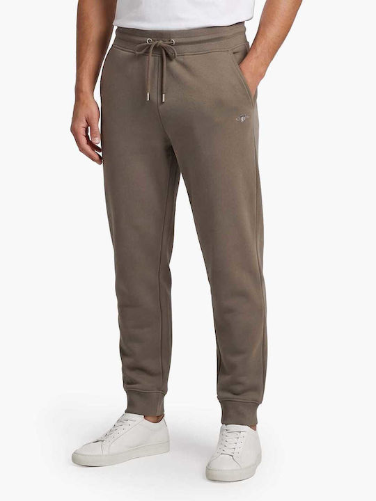 Gant Cargo Sweatpants Brown