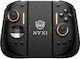 NYXI Hyperion 3 Cu Fir & Wireless Gamepad cu Stick-uri cu Efect Hall pentru Switch 2 Negru