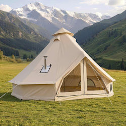 Vevor Cort Tip Teepee Bej Depozitare 3 Persoane Vevor Cort Tip Teepee Bej Depozitare 3 Persoane