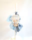 LiebeQueen Christening Candle with Hot Air Balloon Subject