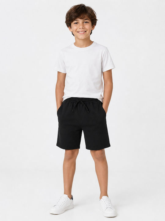 Kids Moda Αθλητικό Παιδικό Σορτς/Βερμούδα Μαύρo
