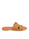 Women's Flat Sandals Tabac Brown