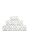 Graccioza Bath Towel Set 3pcs Petalo - White White Weight 700gsm