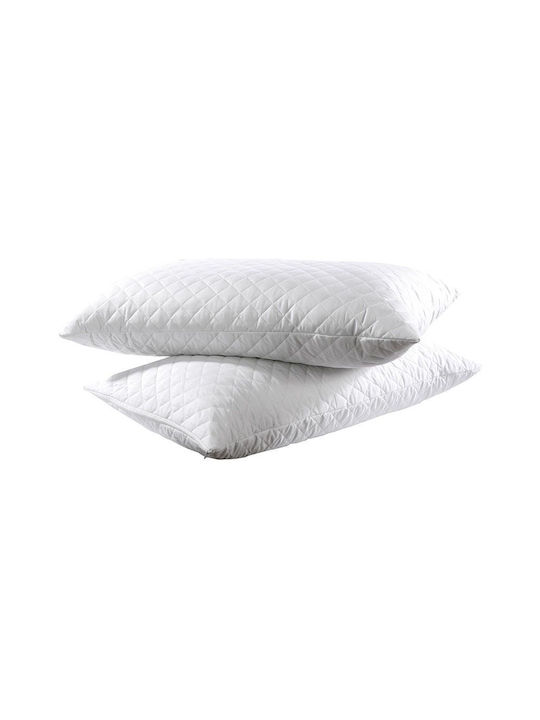 Beauty Home Art 4401 Set Quilted White Pillow Protectors 50x80cm