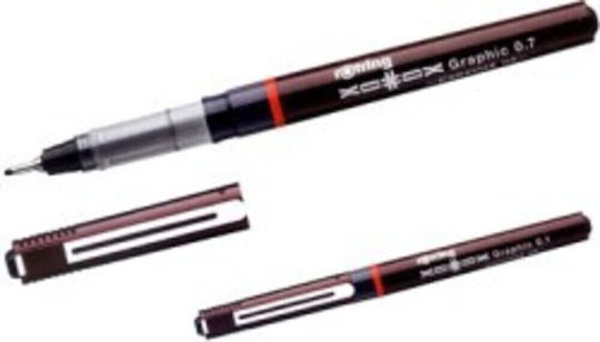 Rotring Xonox Μαρκαδόρος Μαύρος