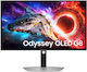 Samsung Odyssey OLED G8 G80SH QD-OLED HDR Gaming Monitor 27" 4K 3840x2160 240Hz с Време на реакция 0.03ms GTG