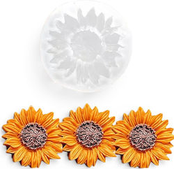 Formen Silikon Sonnenblume 5.5cm Kerzen Seifen Handarbeiten