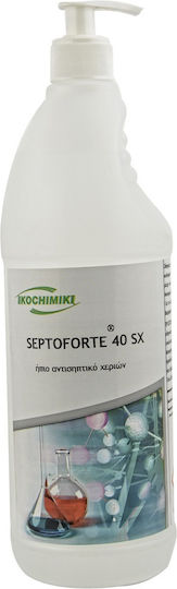 Ikochimiki Septoforte 40 Flüssig Handdesinfektionsmittel mit Pumpe 1000ml
