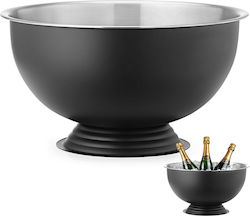 Steel Champagne Punch Bowl 13 L Ø 393x214 Mm Black Steel Champagne Punch Bowl 13 L Ø 393x214 Mm Black