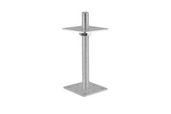 Adjustable Post Base Rod M24*250mm 80*80mm Lbs Psr1