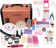 Set Unghii False Sensopro Milano Gel 15ml Luxorise Geantă Promoție #12 + Cadou 15 Pensule Manichiură Sensopro Milano