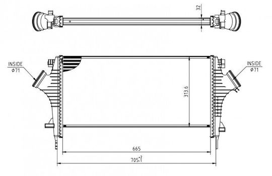 Hart Auto-Kühlschrank Motor Insignia A 15-17 22829850