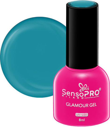 SensoPro Glamour Ojă Pentru Unghii Cu Gel Fashion Diva #78 Ochi De Pisică 8ml