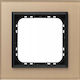Sonata Frame Single Champagne Frosted Glass R-1rgc 81 33
