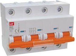 Siguranță de șină 4P D 63A 10kA 400VAC BKH LG Bucăți 2 Siguranță de șină 4P D 63A 10kA 400VAC BKH LG Bucăți 2