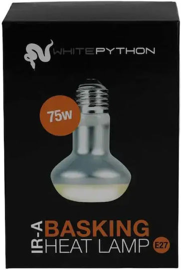 White Python Ir-a Basking Lamp 75w