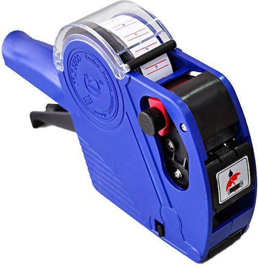 Mx-5500 Etichetator Mecanic De Mână Sens Unic Albastru