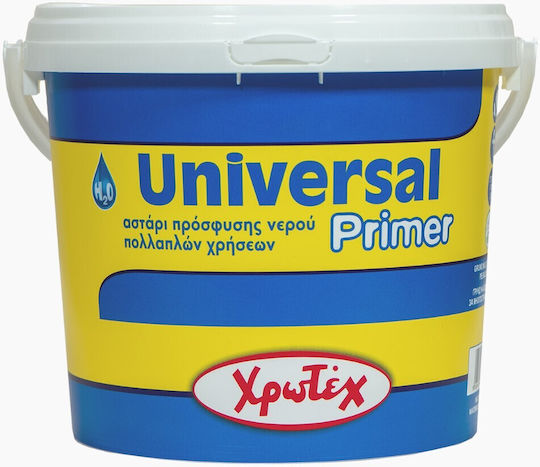 Χρωτέχ Universal Primer Ακρυλικό Αστάρι Νερού Πολλαπλών Χρήσεων Λευκό 750ml