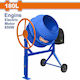 Wadfow Betonmischer Elektrisch 850W 180lt