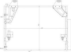 Condensator de aer condiționat Toyota Hilux VII 05 88460-0K050