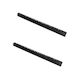 Ghid Cablu 42u Vertical 2 Bucăți Negru Ral9005 Elegant Pablorg42v