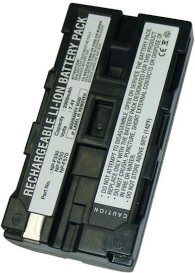 Battery Ws Xtreme Power Sony NP-F530 NP-F330 NP-F550 7.4V 2000mAh