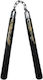 Nunchaku Negru Auriu Dragon Dungi
